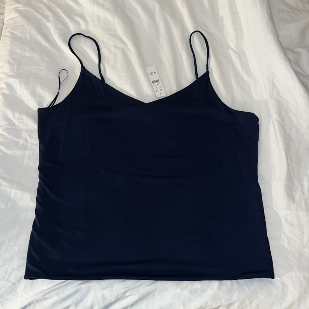 J Crew Blue Cami Tank Top Plus Size